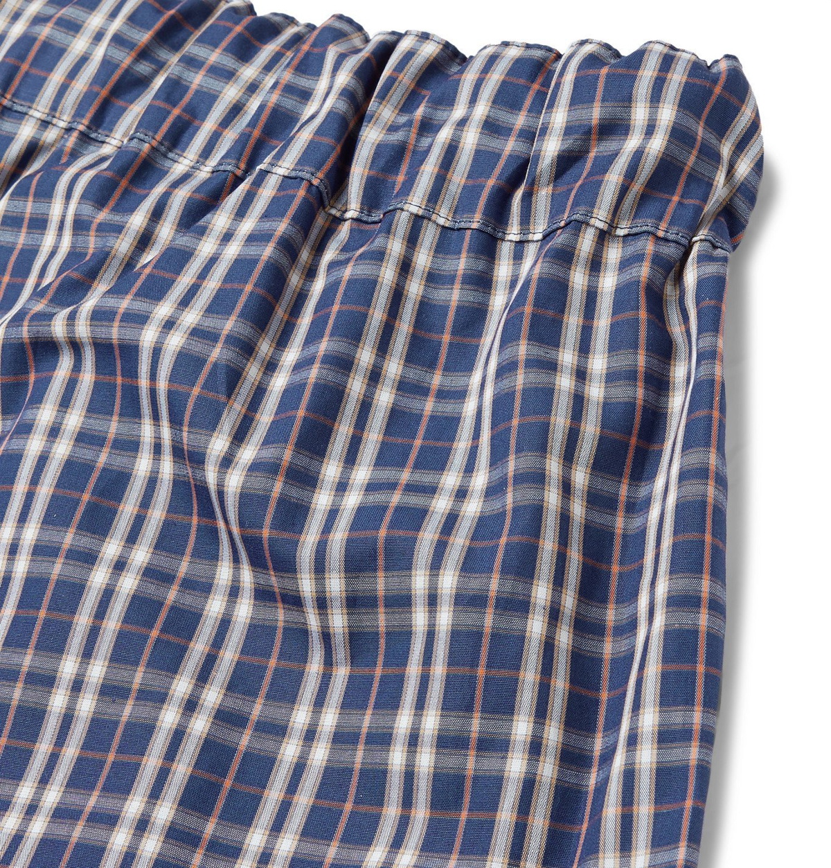 Night & Day Poplin-Trimmed Cotton-Jersey Pyjama Trousers