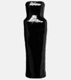 David Koma Sequined bustier dress