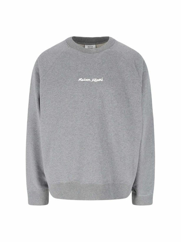 Photo: Maison Kitsuné Logo Crewneck Sweatshirt