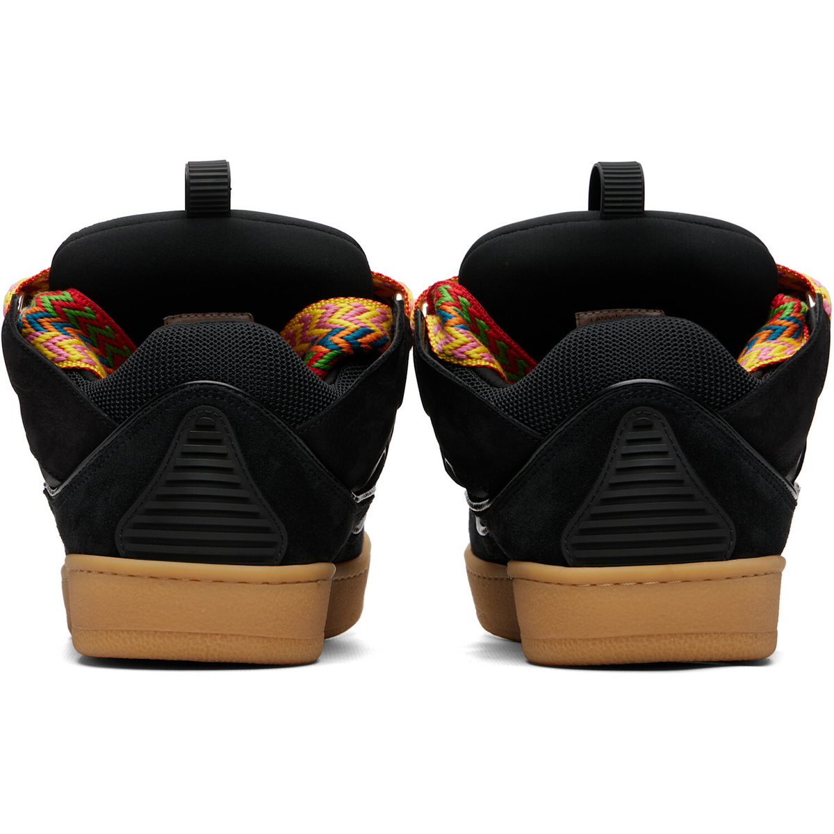 Lanvin Black Curb Sneakers