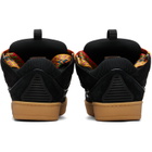 Lanvin Black Curb Sneakers