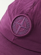 Stone Island - Logo-Embroidered ECONYL® Nylon Metal Baseball Cap - Purple
