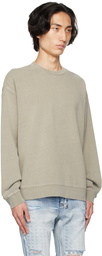 Ksubi Taupe 4X4 Biggie Sweatshirt