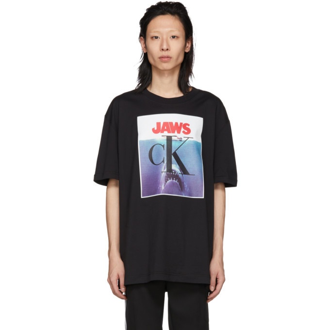 Photo: Calvin Klein 205W39NYC Black Jaws T-Shirt