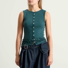 Damson Madder Women's Ember Tank Top in Green