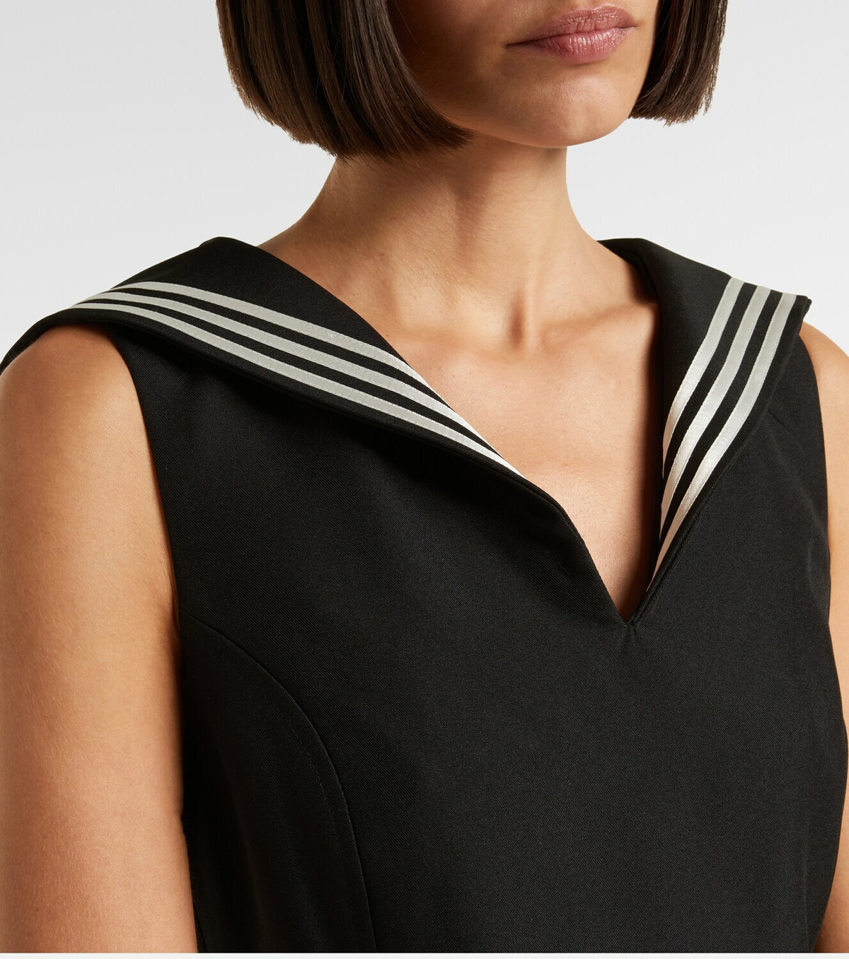 Coperni Belted pleated minidress