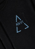 AN-Y1 H Vita Fine-knit Hooded Cashmere Jumper Black