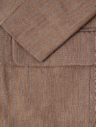 Kartik Research - Linen and Wool-Blend Suit Jacket - Brown