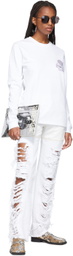 SSENSE WORKS SSENSE Exclusive White 'Out Of Sight' Long Sleeve T-Shirt