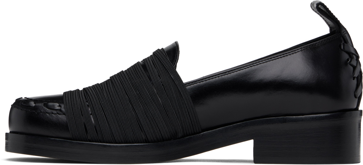 Stefan Cooke Black Elastic Loafers