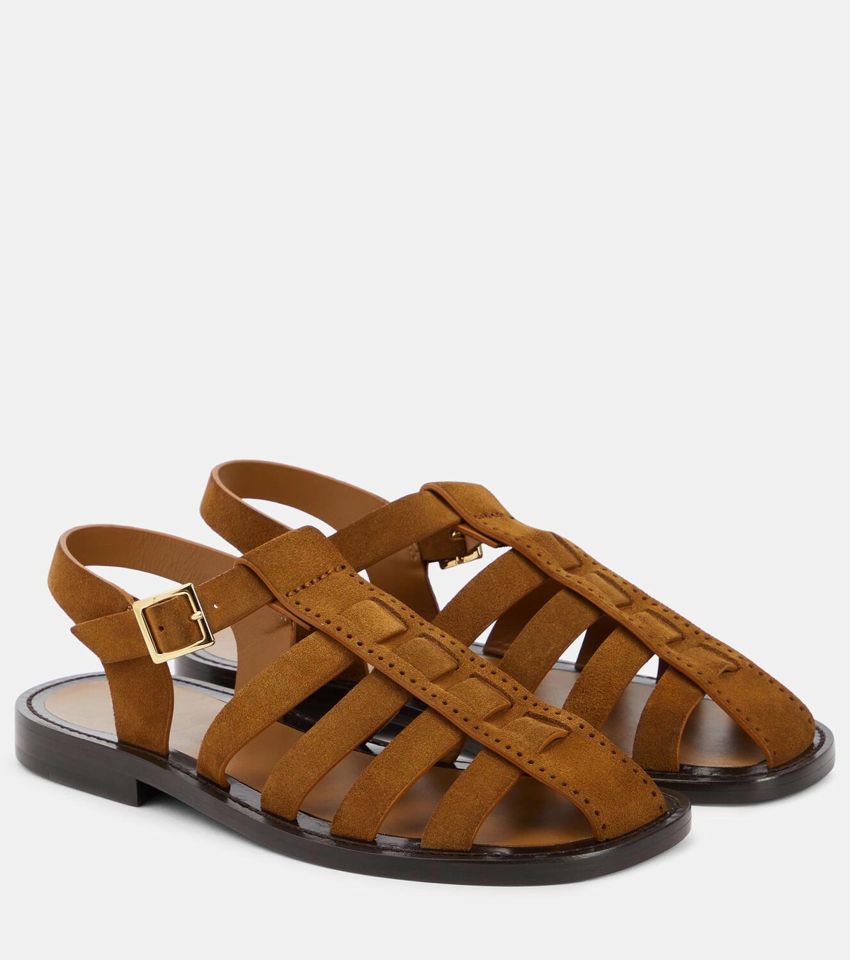 おしゃれ ☆ THE ROW ザロウ Pablo suede fisherman sandals The Row Pablo suede fisherman sandals The Row