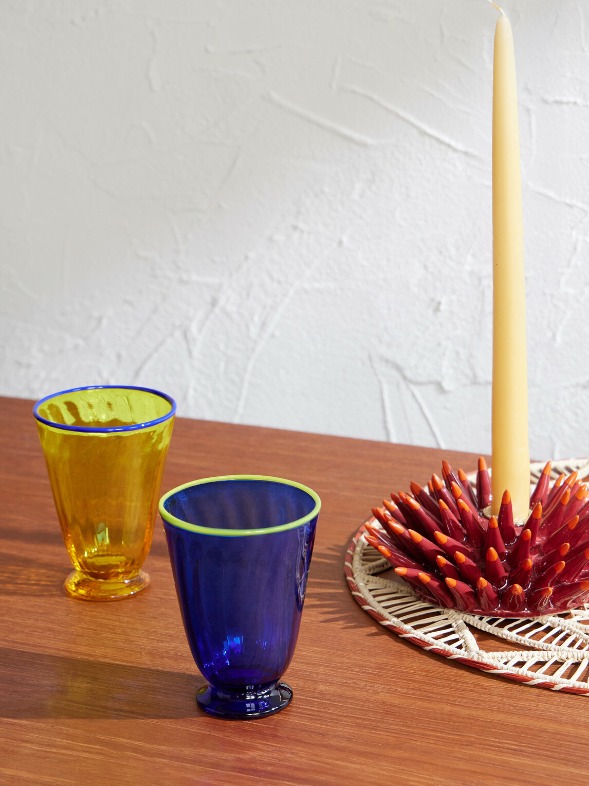 La DoubleJ - Rainbow Set Of Four Murano Glasses