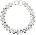 Lorette Colé Duprat Silver Trinity 6 Ras De Cou Choker