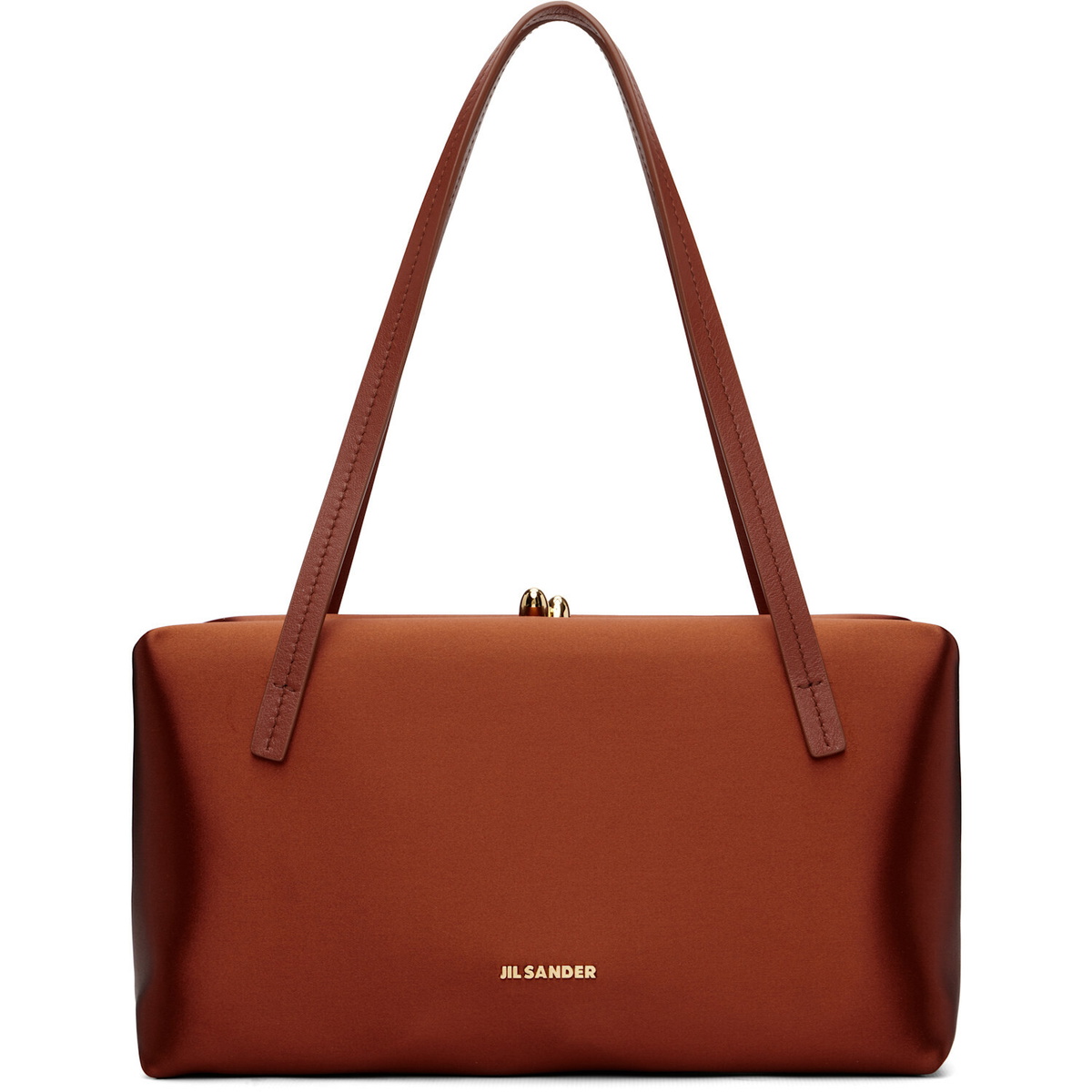 Jil Sander Orange Goji Pillow Small Bag