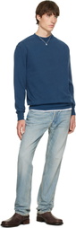 Hanover Navy Sunwashed Staple Crewneck Sweatshirt