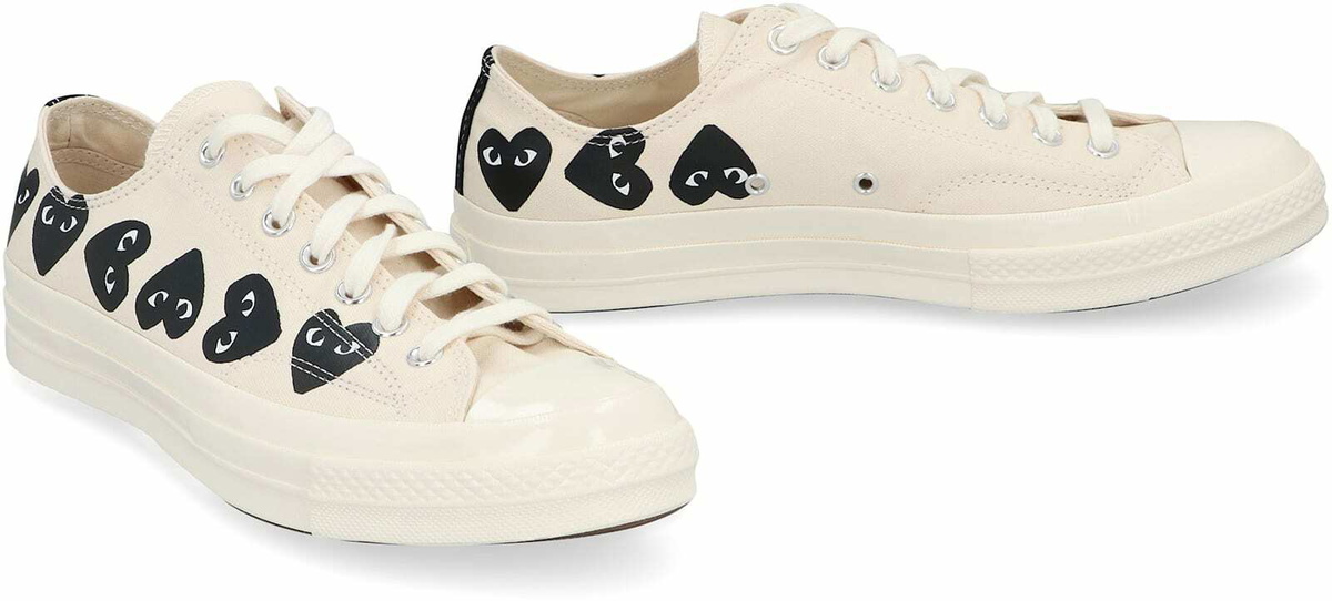 Converse X Comme Des Garçons Play - Chuck 70 Low-top Sneakers
