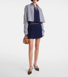 Miu Miu Wool and cashmere sweater vest