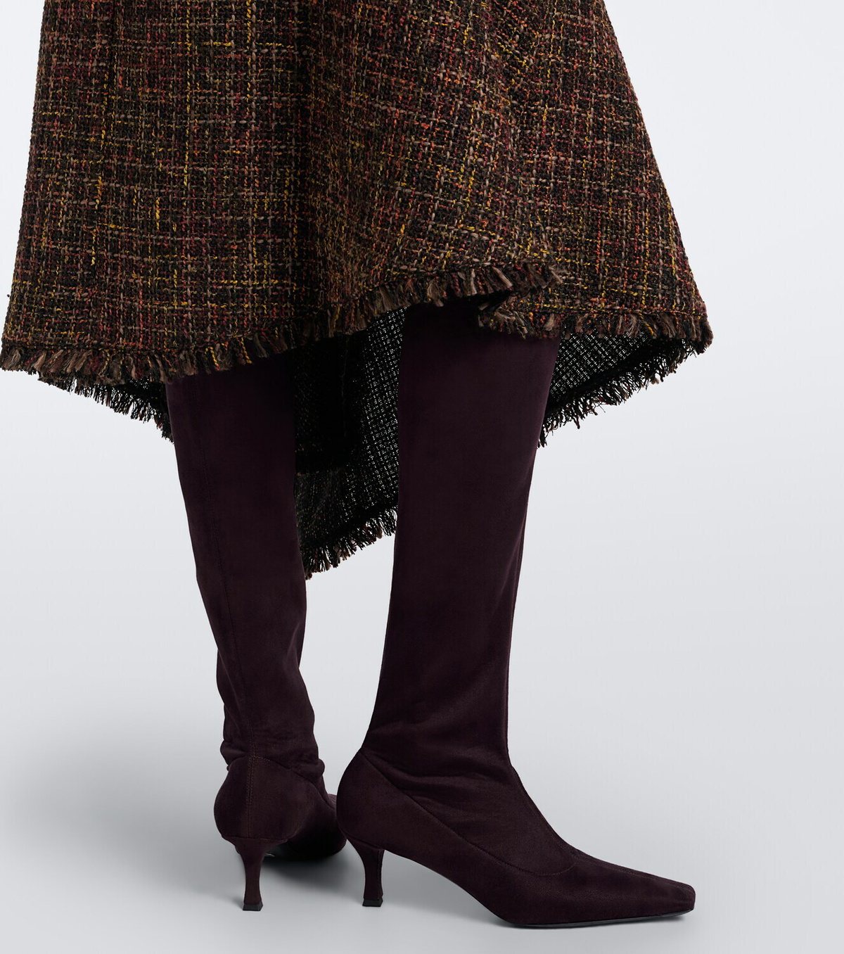 Proenza Schouler Suede over-the-knee boots