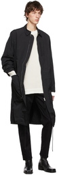 Tom Wood Black Nylon Coat