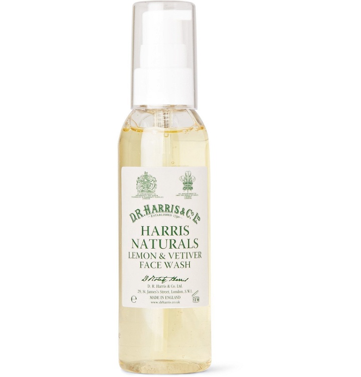 Photo: D R Harris - Lemon and Vetiver Face Wash, 100ml - Colorless