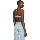 Ann Demeulemeester Beige Soft Tulle Bralette