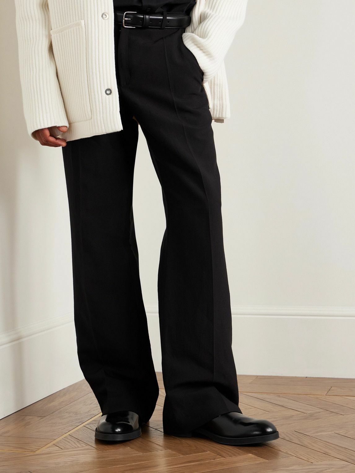 Tod's - Patent-Leather Derby Shoes - Black