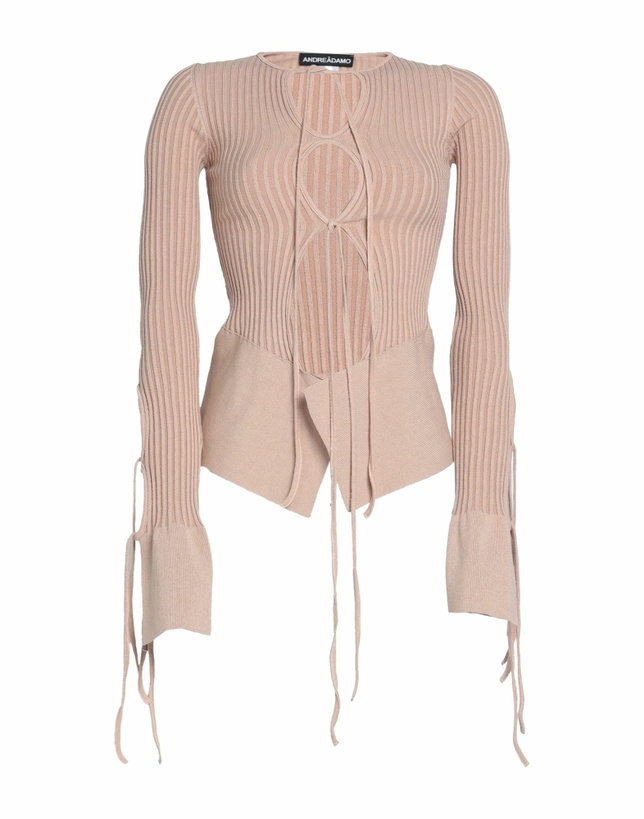 Photo: Andreādamo Womens Cardigan in Beige