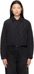 Juun.J Black Quilted Jacket