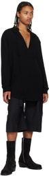 Parnell Mooney Black Pleated Shorts