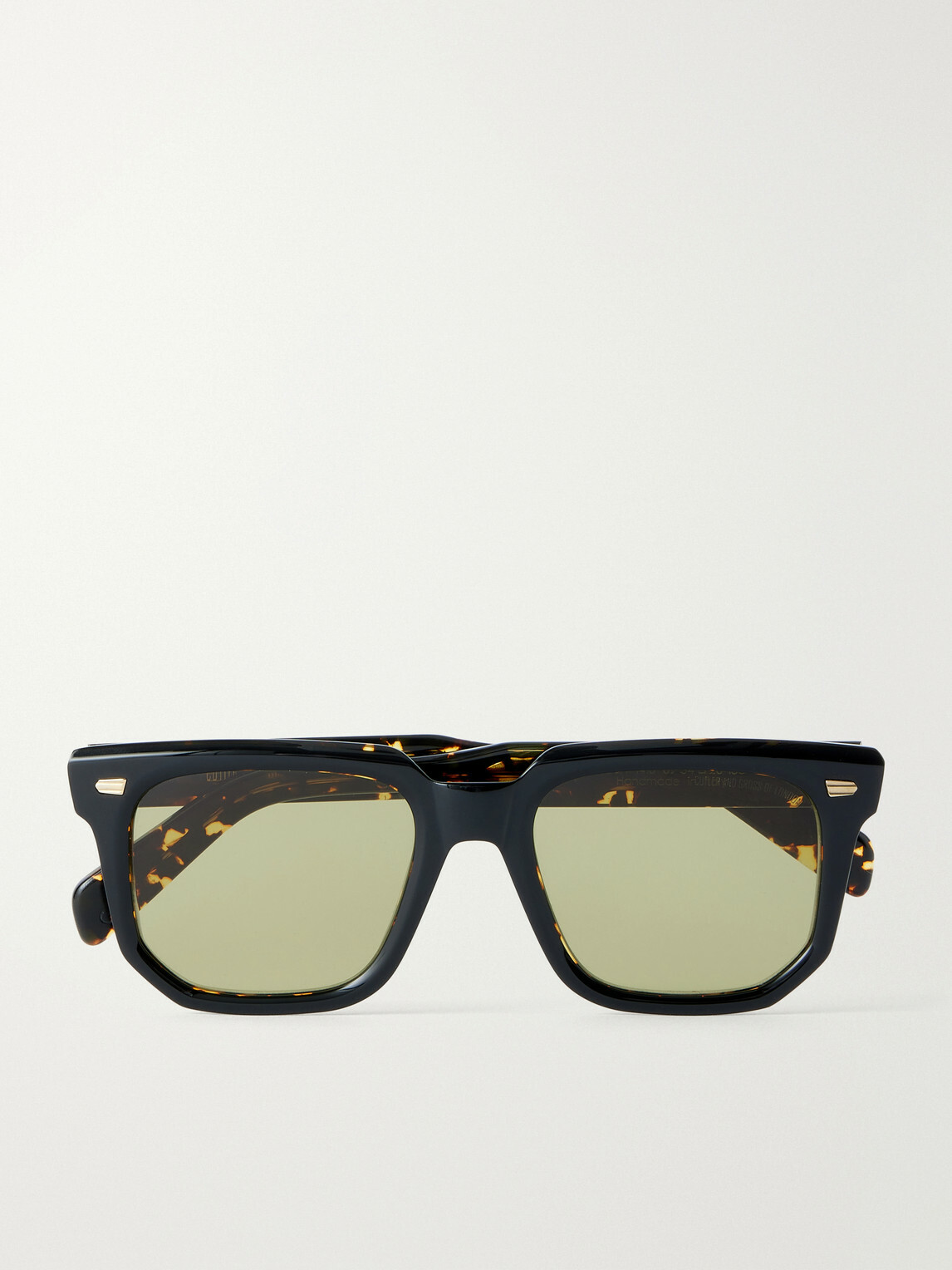 Cutler and Gross - 1410 Square-Frame Acetate Sunglasses - Tortoiseshell