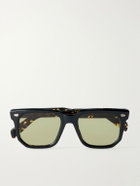 Cutler and Gross - 1410 Square-Frame Acetate Sunglasses - Tortoiseshell