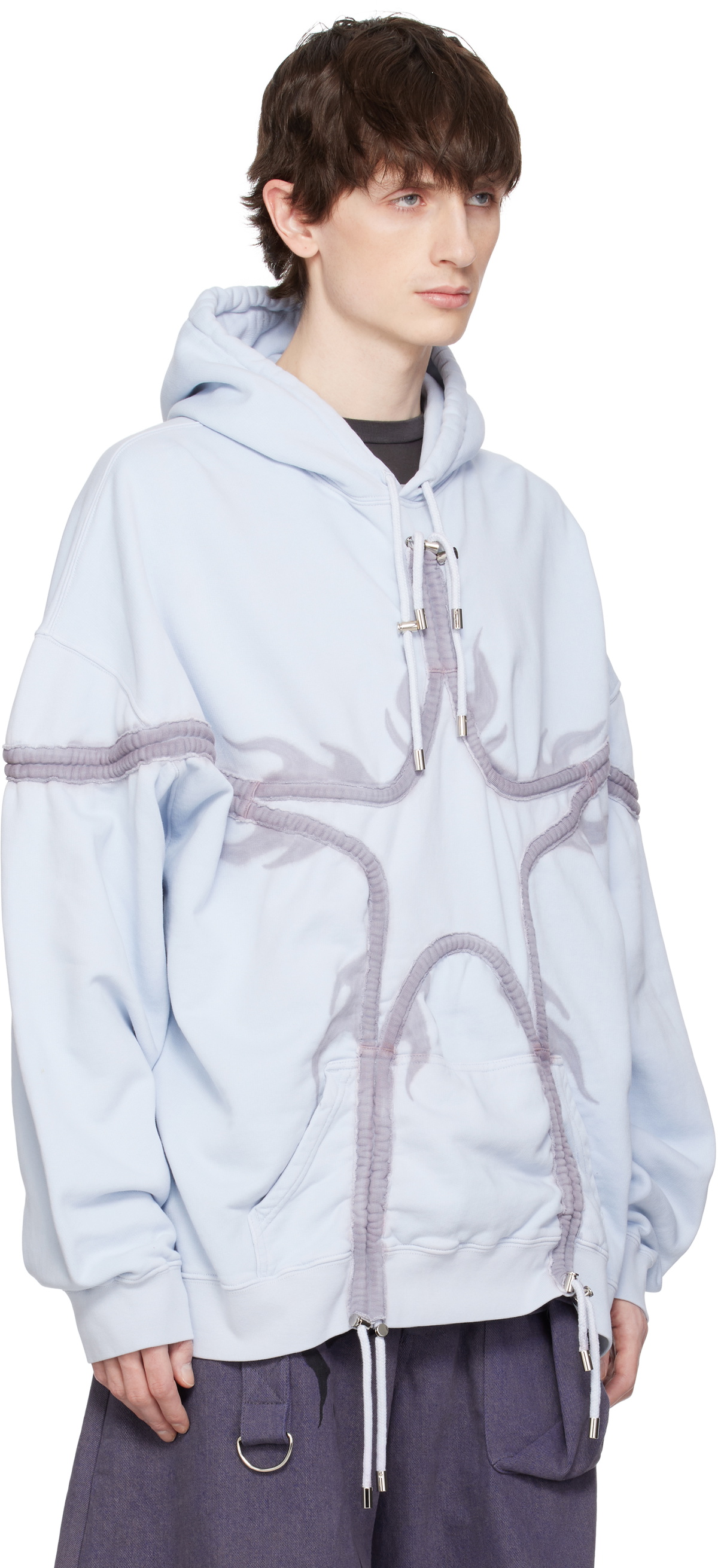 Collina Strada Blue Star Hoodie