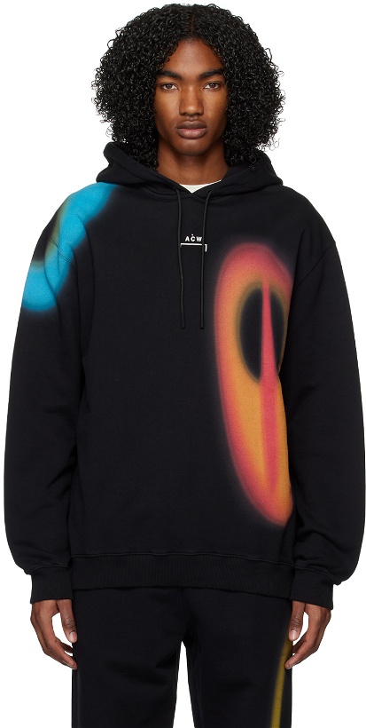 Photo: A-COLD-WALL* Black Hypergraphic Hoodie