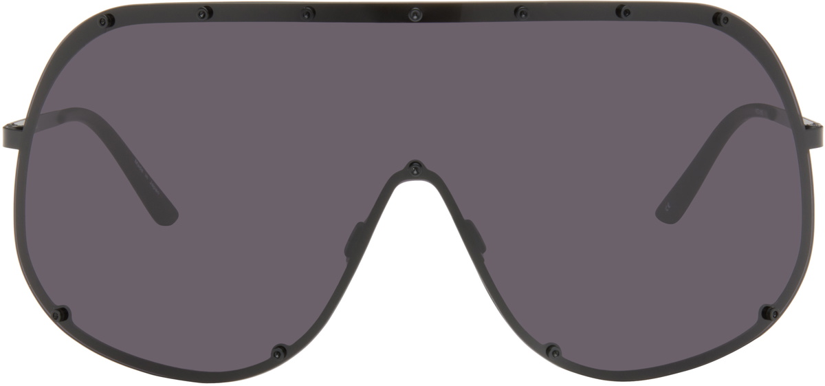 Rick Owens Black Documenta Sunglasses Rick Owens