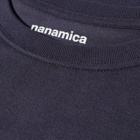 Nanamica Men's Loopwheel Coolmax T-Shirt in Navy