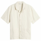 A Kind of Guise Men's Salvi Vacation Shirt in Ivory Slub