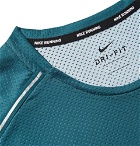 Nike Running - Miler Printed Degradé Dri-FIT T-Shirt - Blue