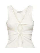 CHRISTOPHER ESBER Twisted Cutout Tank Top