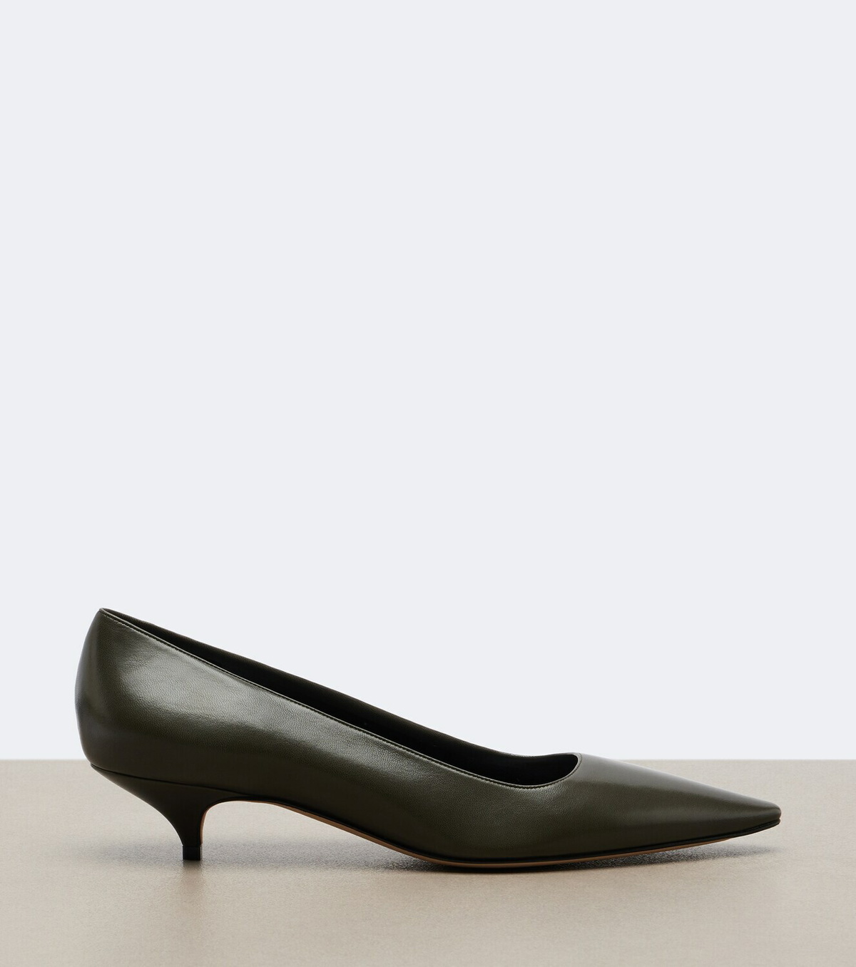 The Row Liisa leather pumps