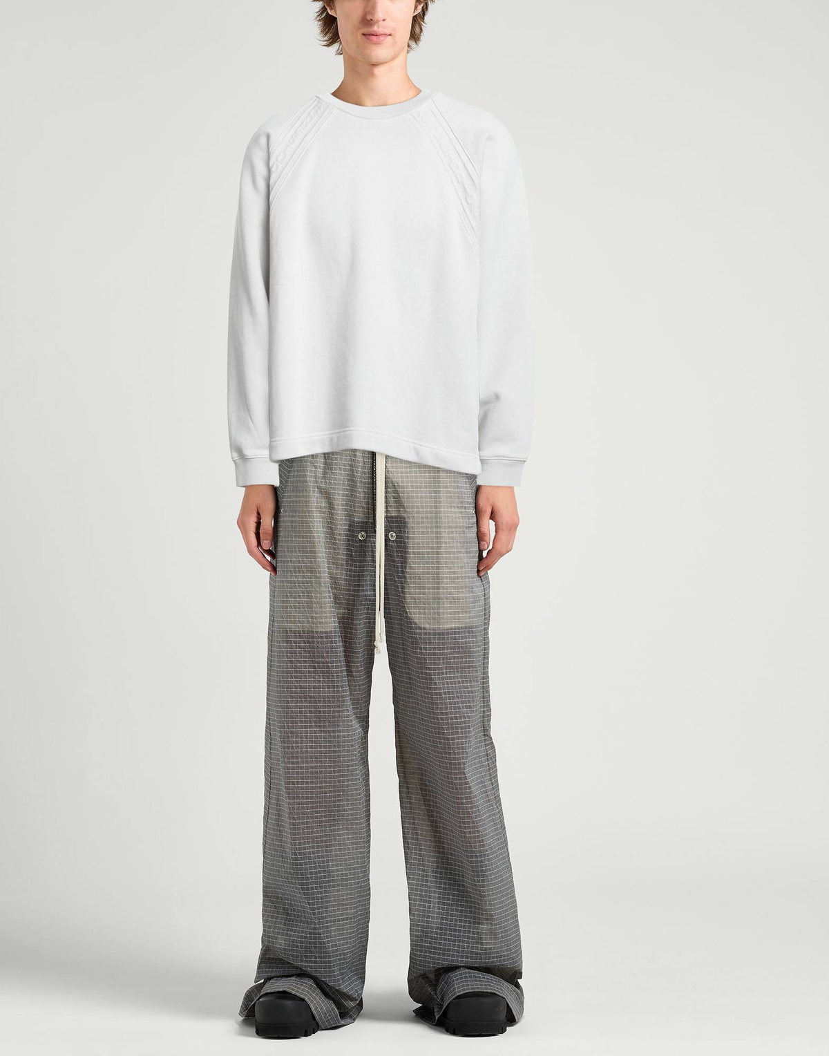 Acne Studios Mens Sweatshirt Light in Grey