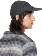 Isa Boulder SSENSE Exclusive Gray Chess Cap