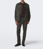 Rubinacci Virgin wool straight pants