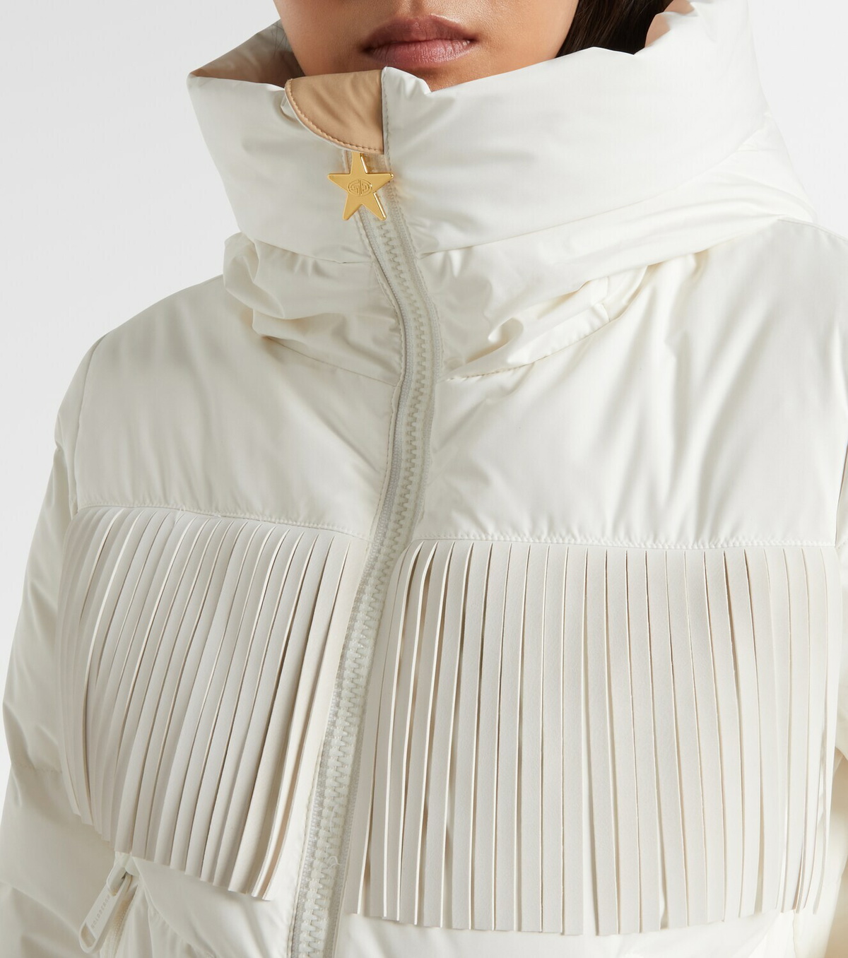 Goldbergh Marna fringed down ski jacket