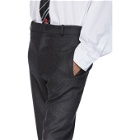 House of the Very Islands Grey Wool Trade Slim-Fit Trousers