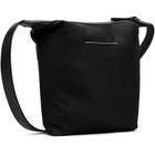 MM6 Maison Margiela Black Logo Patch Pouch