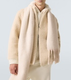God's True Cashmere T-Bird cashmere jacket with emerald