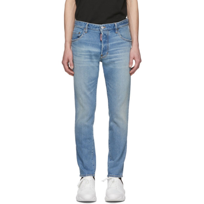 Photo: Dsquared2 Blue Skater Light Dusty Jeans