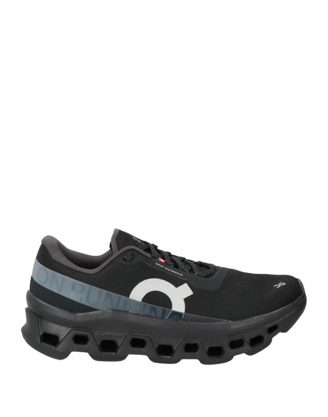 Photo: On Cloudmonster 1 Womens Sneakers in Black