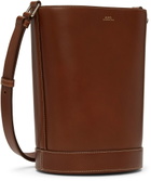 A.P.C. Brown Ambre Bucket Bag