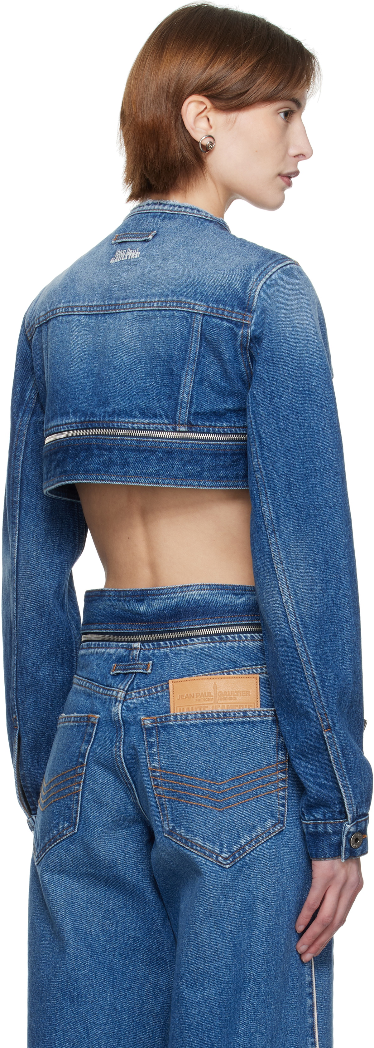 Jean Paul Gaultier Blue 'The Belted' Denim Jacket